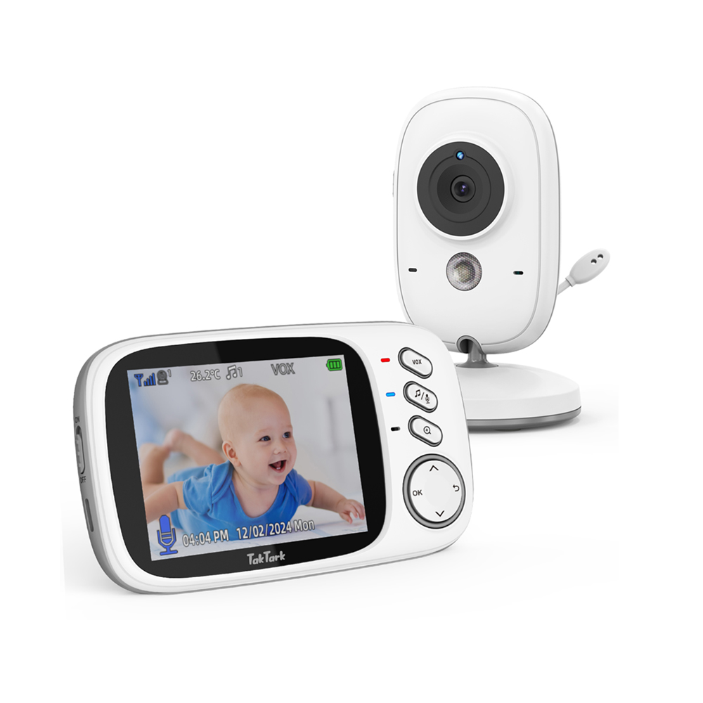 Baby Monitor Sensor - TakTark 3.2 بوصة فيديو لاسلكي مراقبة