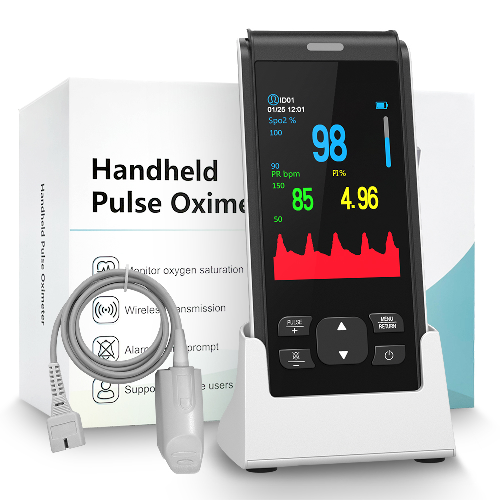 Baby Monitor Sensor - HealthTreeمقياس التأكسج النبضي الطبي المحمول القابل