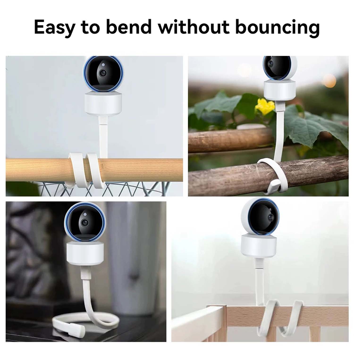 حامل كاميرا مراقبة الأطفال مرن - مراجعة Baby Monitor Sensor وسعره