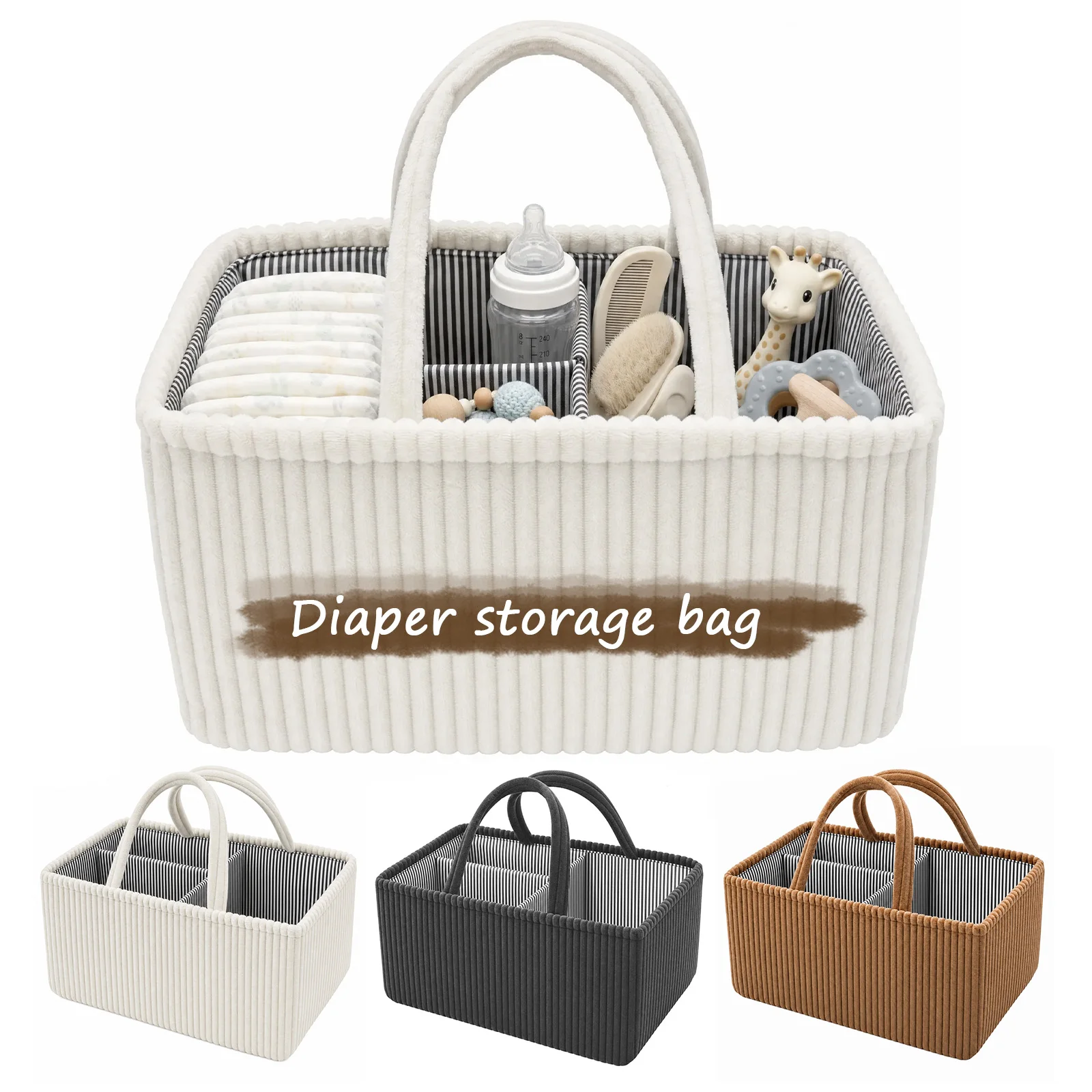 منظم حفاضات الأطفال القابل للط - مراجعة Baby Products Basket وسعره