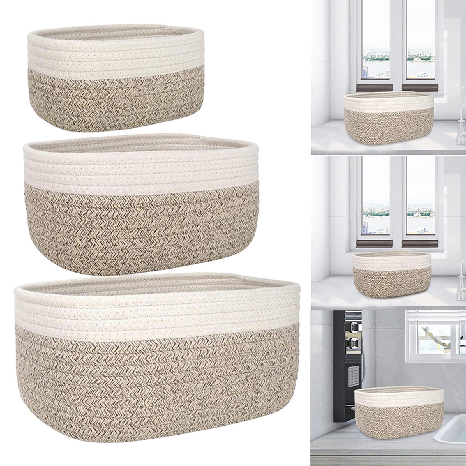 سلة تخزين من حبل القطن للوضع ت - مراجعة Baby Products Basket وسعره