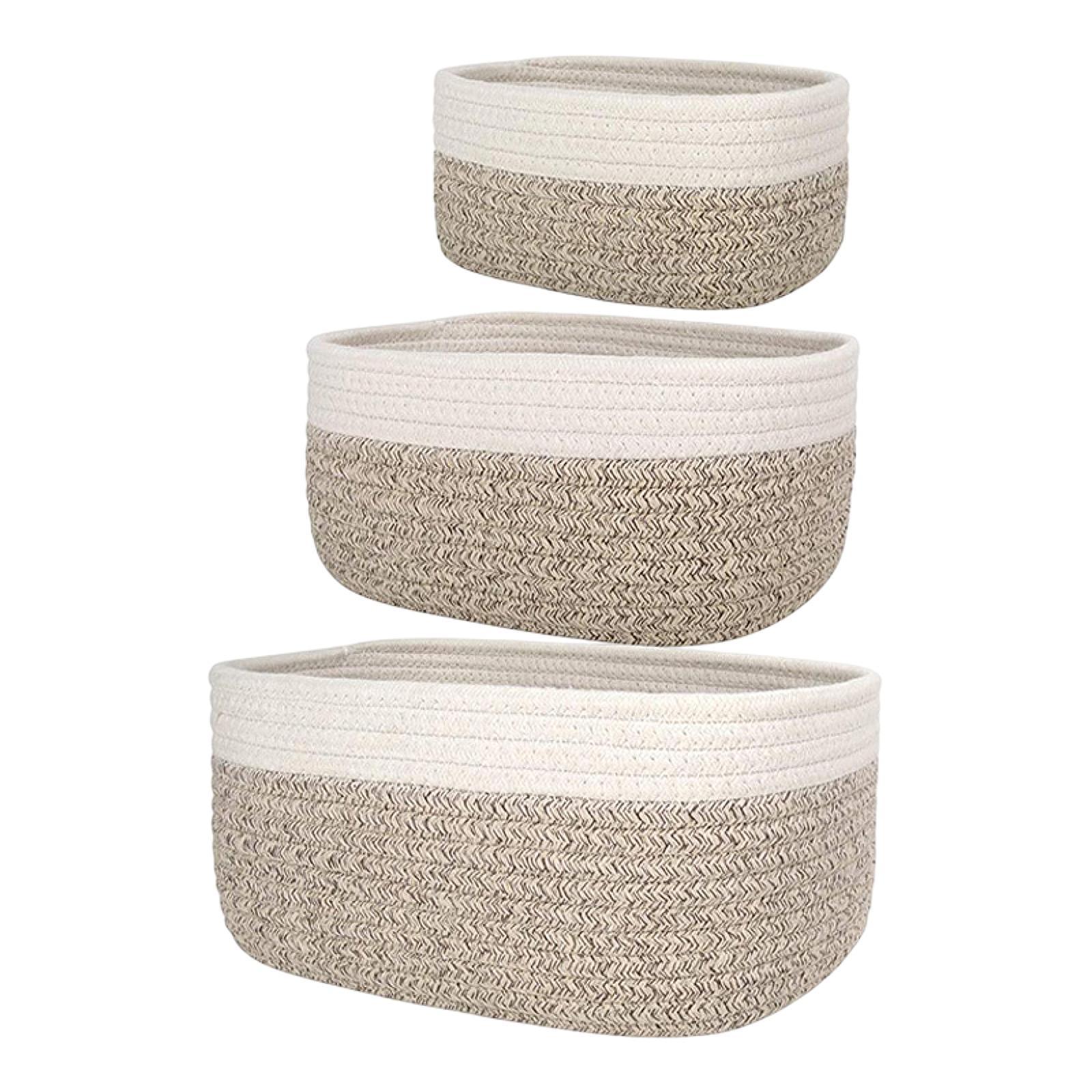 سلة تخزين من حبل القطن للوضع ت - مراجعة Baby Products Basket وسعره