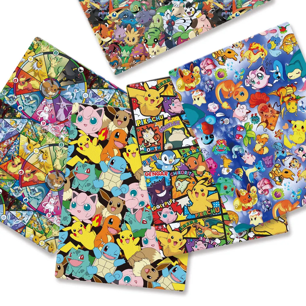 البوكيمون الكرتون Fabric140*50 - مراجعة Baby Products In Japan وسعره