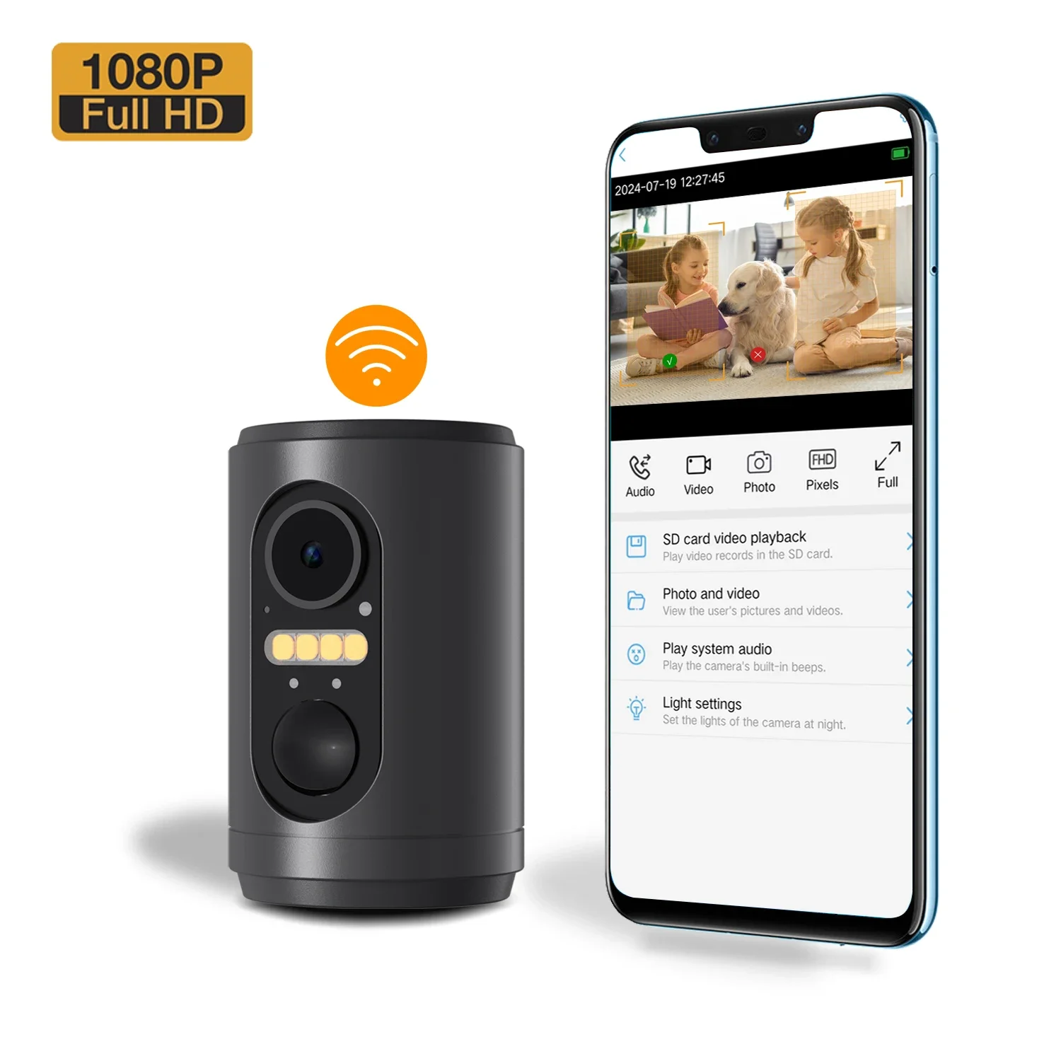 كاميرا مصغرة بدقة 1080 بكسل مع - مراجعة Baby Monitor Sensor وسعره