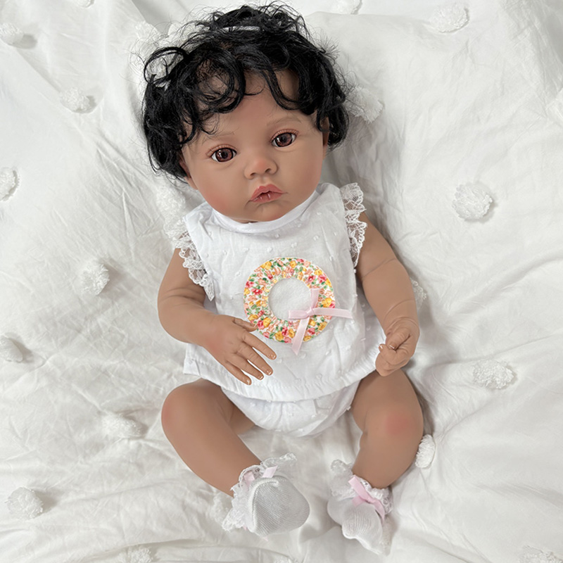19 بوصة مرج الجلد الداكن كامل  - مراجعة Baby Products For Curly Hair وسعره