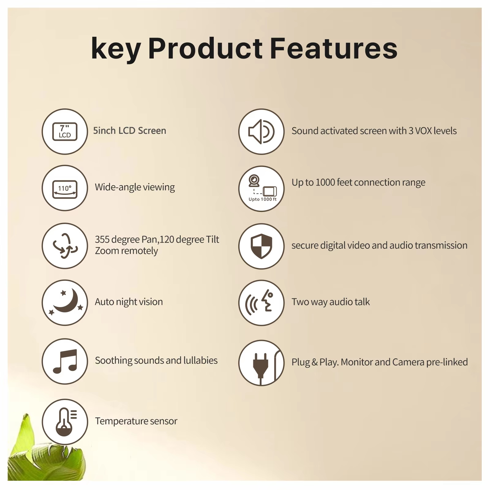 شاشة مراقبة أطفال LCD مقاس 5.0 - مراجعة Baby Monitor Sensor وسعره