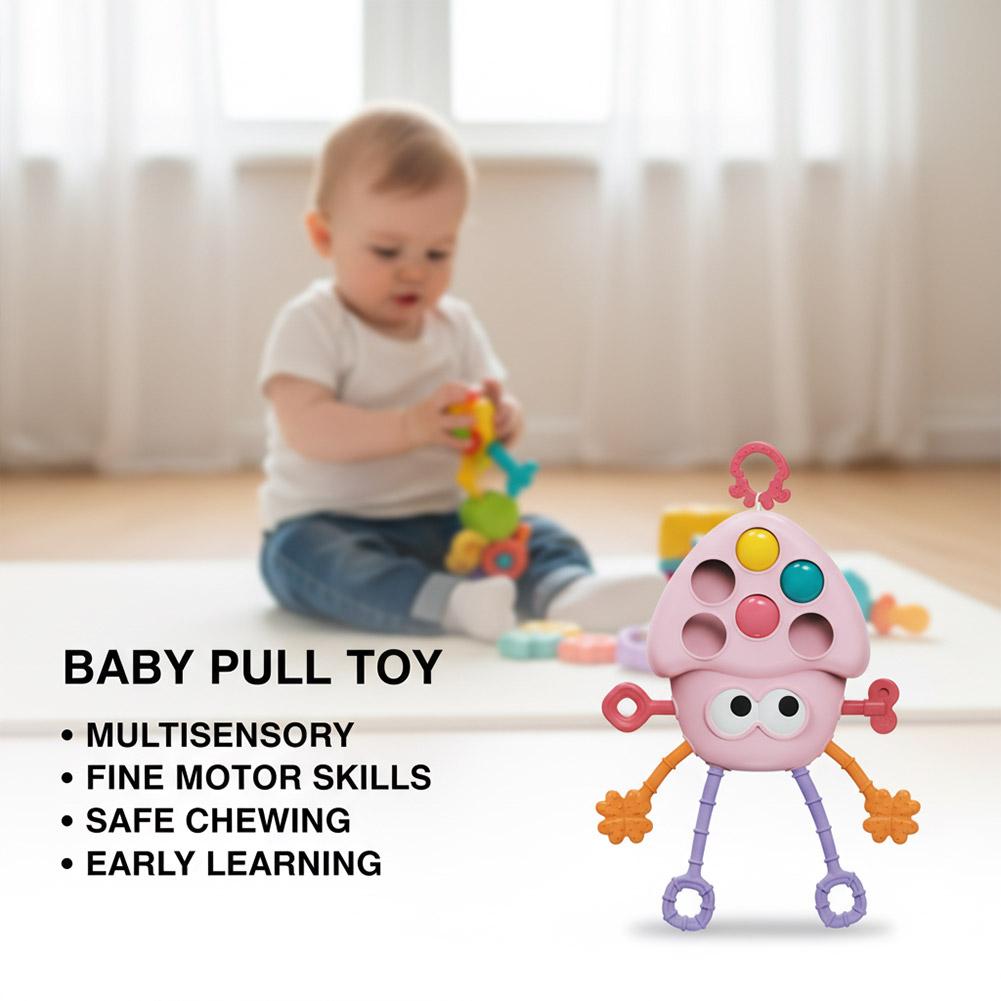 لعبة أطفال تفاعلية بحبل سحب، ل - مراجعة Baby Products Natural وسعره